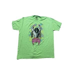 WWE Legends The Ultimate Warrior Unisex Size Xxl Lime Green H78